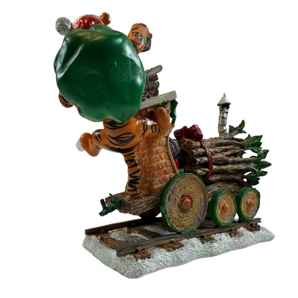 Disney TIgger Holiday Train Engine Danbury Mint Pooh Christmas Gifts Vintage - Picture 9 of 12